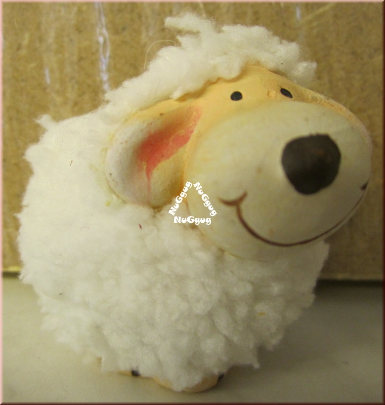 Schaf in der Geschenktasche, Keramik