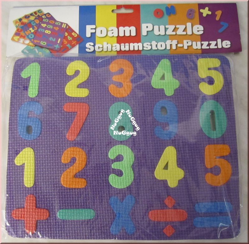 Schaumstoff-Puzzle "Rechnen"