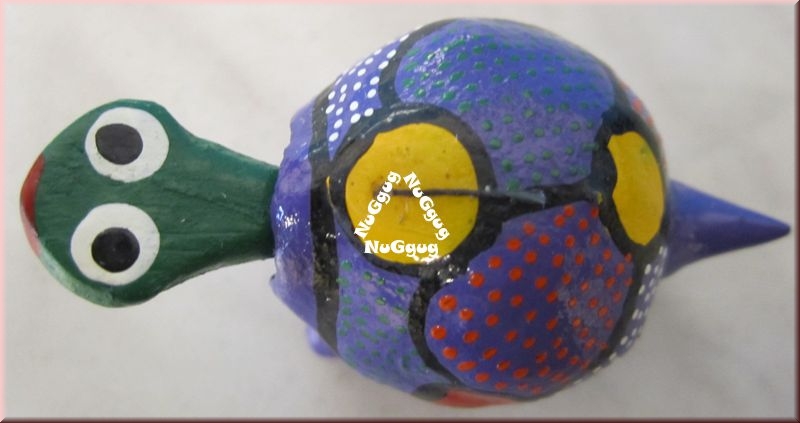 Schildkröte "Wackelkopf", handbemalt, klein