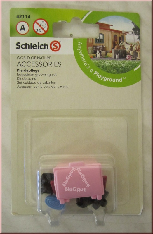 Schleich 42114, Pferdepflege Set