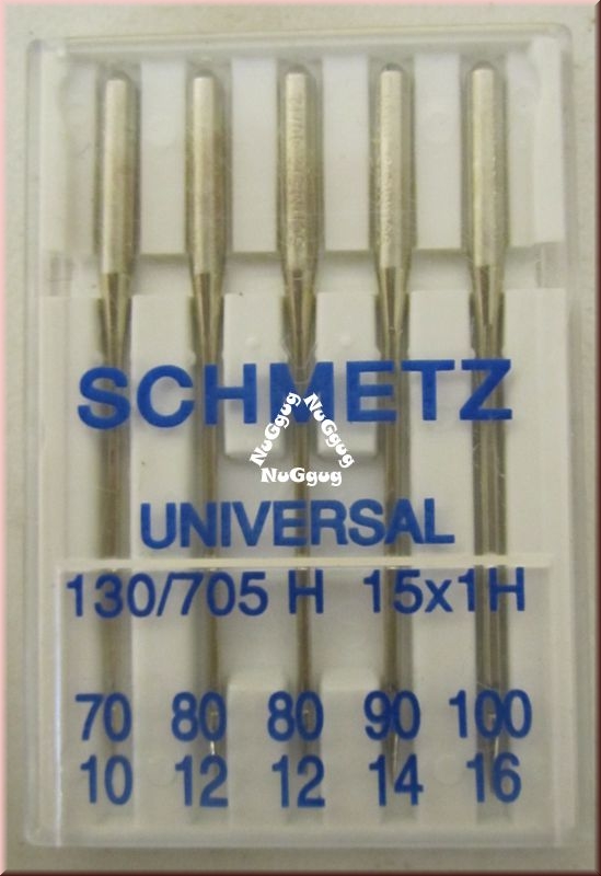 Nähmaschinennadeln Schmetz 90 - 100, universal 130/705 H 15x1H