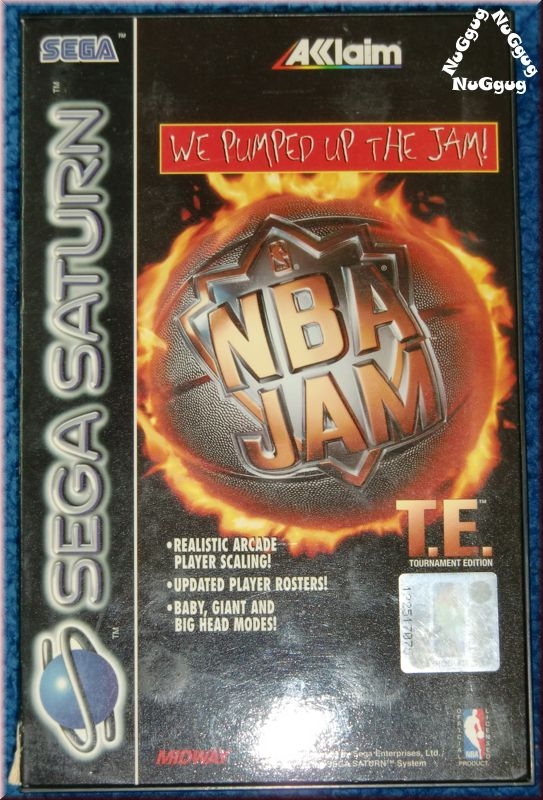 NBA JAM - We pumped up the Jam! . Sega Saturn