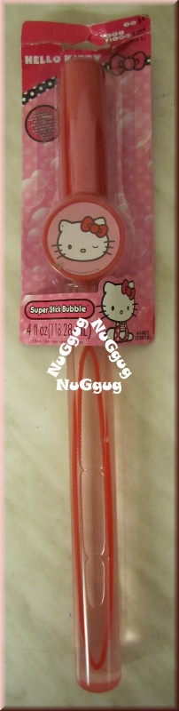 Seifenblasenschwert Hello Kitty, für Riesenseifenblasen, 37 cm, rosa