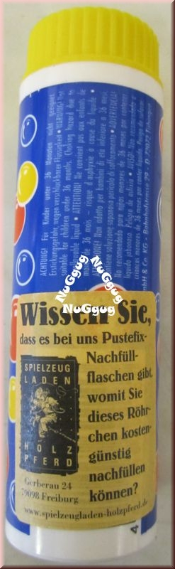 Seifenblasen Pustefix von Die Spiegelburg. 42 ml