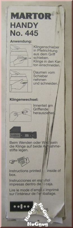 Martor Handycut 445, Sicherheitsmesser