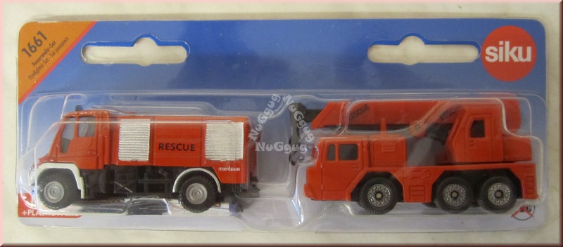 Siku 1661, Feuerwehr-Set