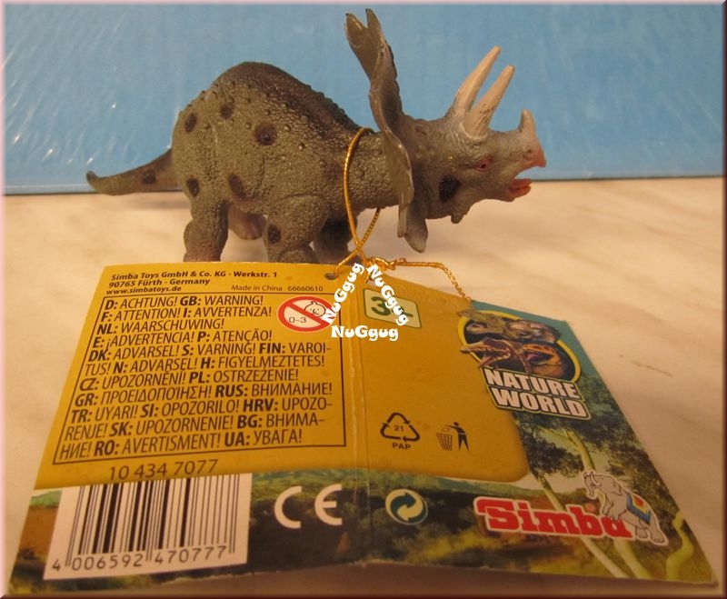 Simba Nature World "Triceratops". Dinosaurier-Welt