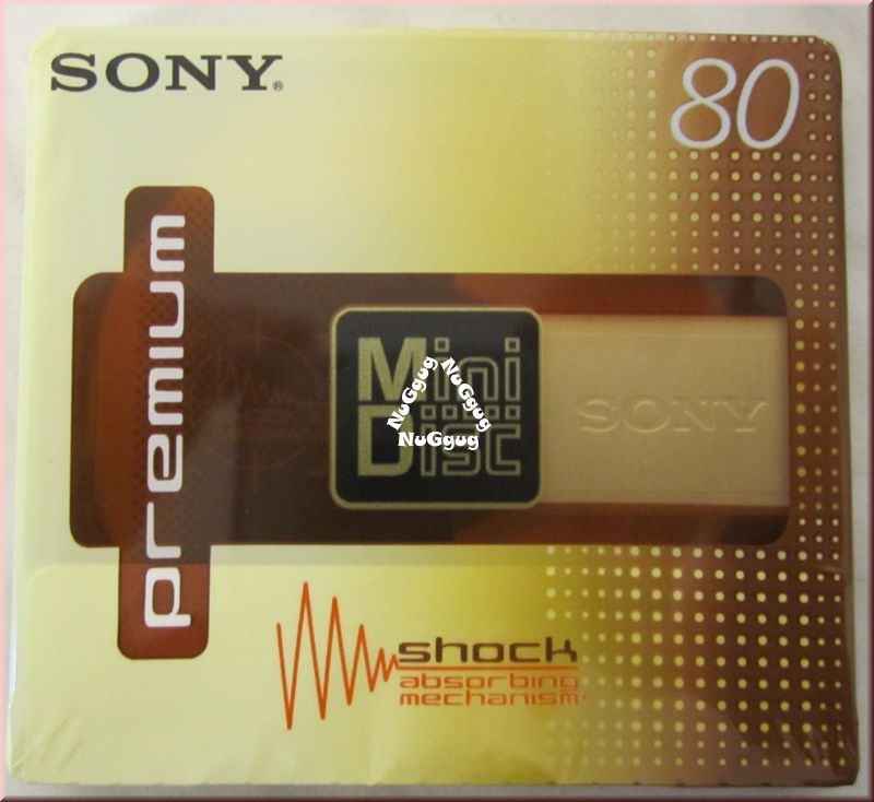 Sony Mini Disc Premium 80, 5er Pack