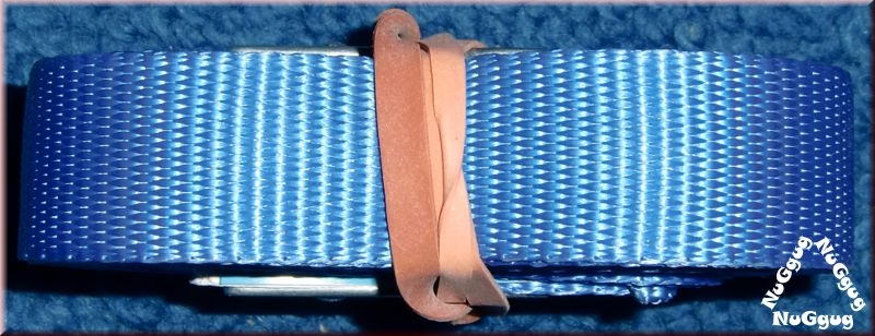 Spanngurt blau, 4 Meter x 25 mm