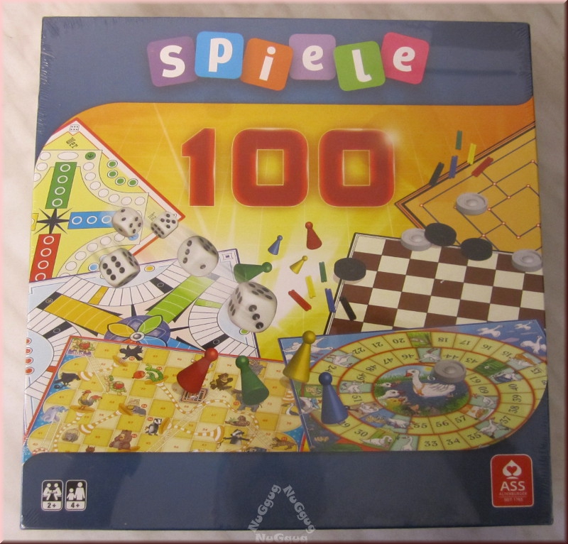 ASS Spielesammlung, 100 Spielmöglichkeiten