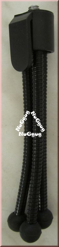 Mini-Dreibein-Stativ, schwarz, flexibel