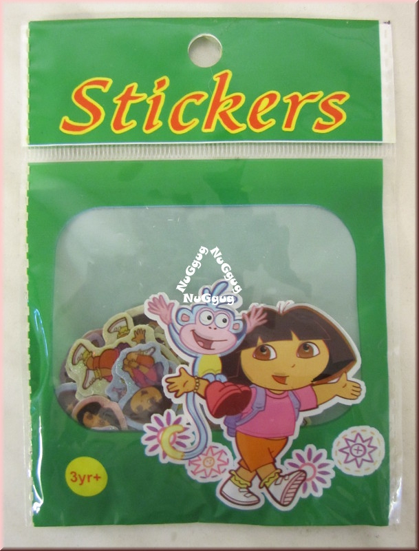 Glitzer Stickers Mädchen und Jungs, 100 Stück