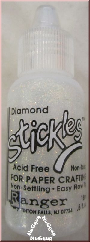 Stickles "Diamond". Glitter-Farbe von Ranger