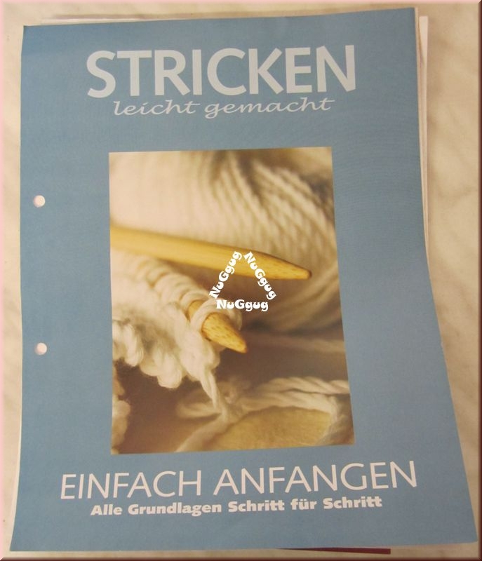 Stricken leicht gemacht, 22-teiliges Set. von Hachette