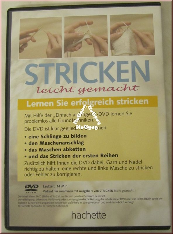 Stricken leicht gemacht, 22-teiliges Set. von Hachette