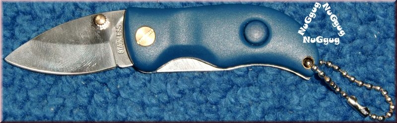 Taschenmesser Mini. blau