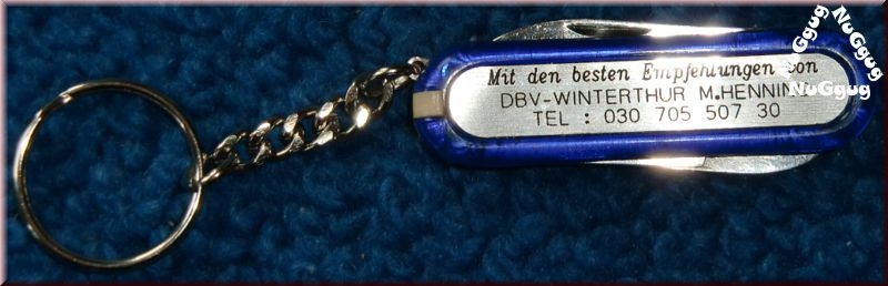 Taschenmesser DBV. blau. 7 Funktionen