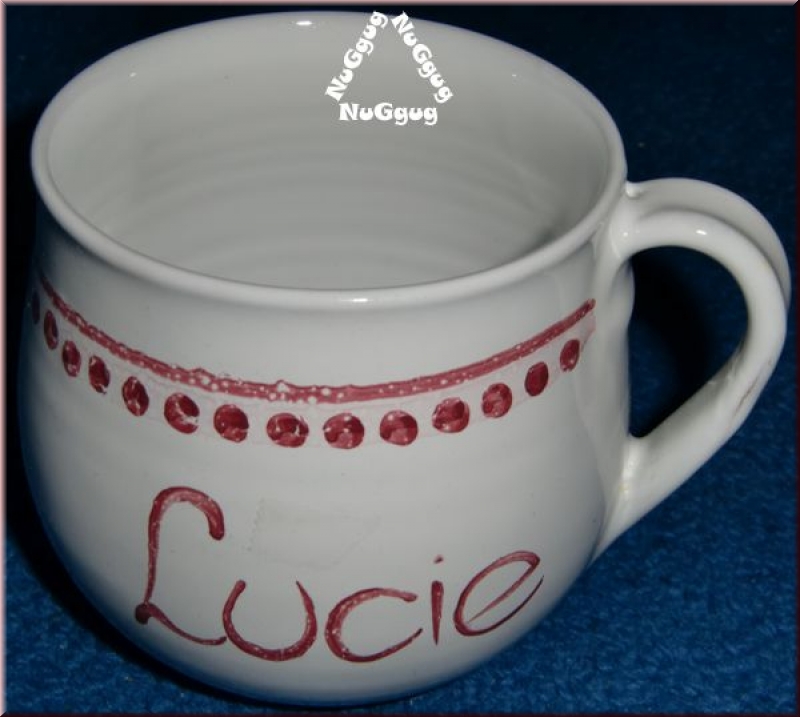 Riesen Kaffeepot/Suppentasse Luzie