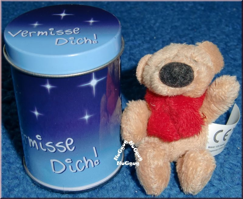 Teddybär "Vermisse Dich!" in der Dose