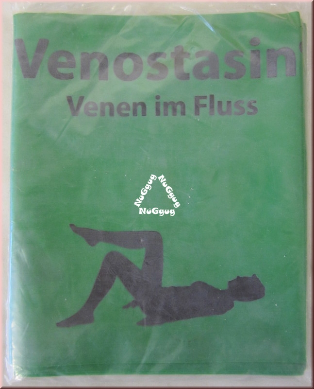 Fitnessband grün, Theraband, Venostasin Venen im Fluss, 14,5 cm breit