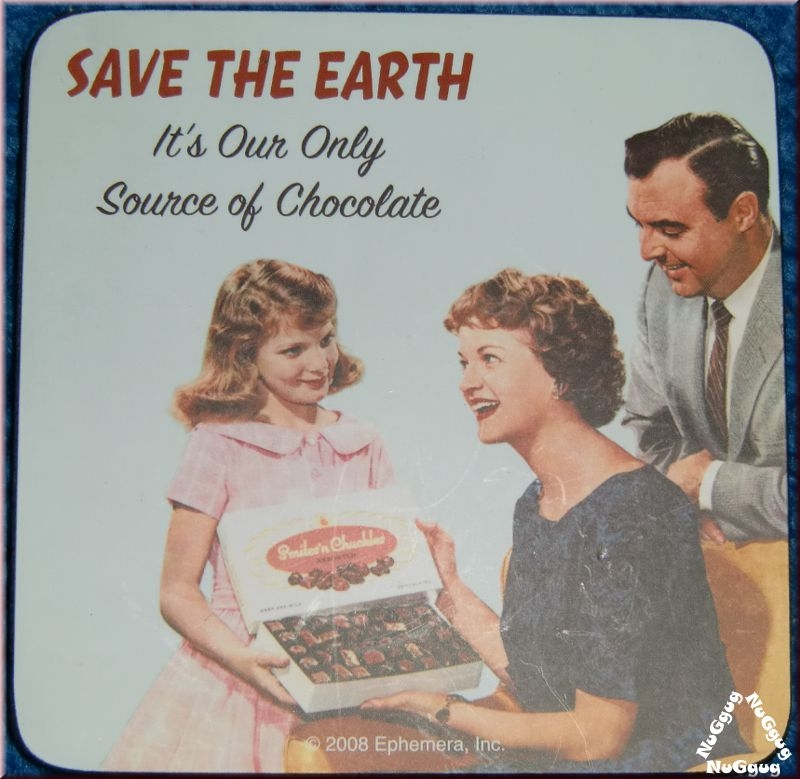 Untersetzer "Save the Earth"