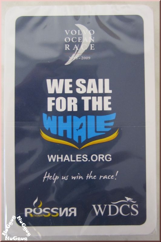 Whale & Dolphin Trumps, Wale und Delfine Quartett, ohne Hülle