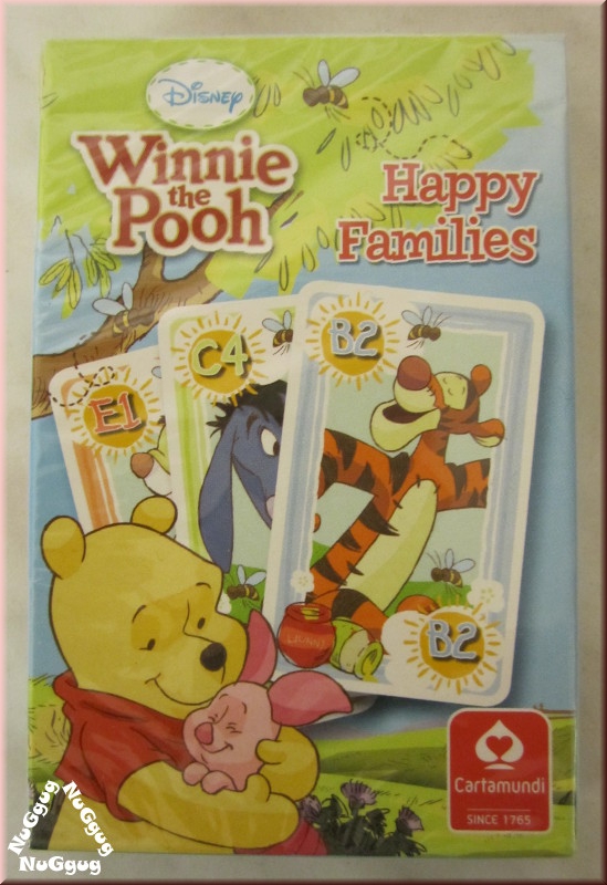 Winnie the Pooh Happy Families Quartett