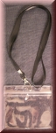 Ausweishülle mit Schlüsselband, Kartenhalter mit Halsband, 100 x 90 mm