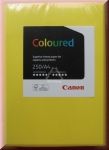 Kopierpapier A4 Canon Coloured, gelb, 160 g/m², 250 Blatt, Druckerpapier