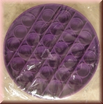 Silikonform "Halbkugel", lila, 28 Halbkugeln, Eiswürfel, Pralinen und Schokoladenform, Silikon