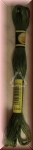 Stickgarn/Sticktwist Fligatto, 8 Meter, Farbe 3346 jägergrün
