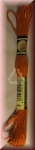 Stickgarn/Sticktwist Fligatto, 8 Meter, Farbe 946 orange mittel