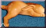 Gilde Hase schlafend. Kantenhocker