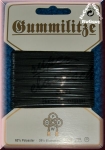 Gummilitze super-elastisch, schwarz, 5 Meter, 6 mm