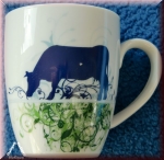 Kaffeepott "Kuh". Kaffeetasse