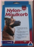 Nylon-Maulkorb von Trixie für Hunde. Größe 0