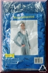 Regenmantel für Erwachsene, transparent/weiß, Poncho