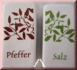 Salz- und Pfefferstreuer Set