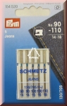 Nähmaschinennadeln Schmetz 90/14 -110/18. Jeans 130/705 H-J von Prym