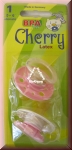 Schnuller Cherry, Beruhigungssauger Größe 1, 0-6 Monate, 2 Stück