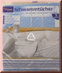 Schwammtücher blau von Optiwisch, 5 Stück