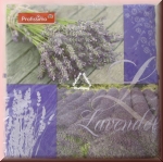 Servietten von Profissimo, Lavendel-Motiv, 20 Stück